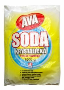 Hlubna Soda krystalická 1kg Hlubna na změkčení vody [4 ks]