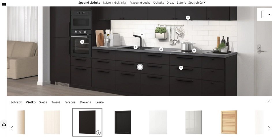 IKEA interaktivní online plánovač