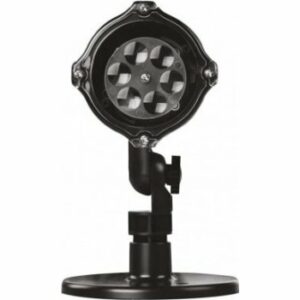 EMOS DCPC02 LED vánoční dekorativní projektor – vločky, IP44, bílá