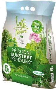 NohelGarden Substrát VITA NATURA přírodní pro bylinky 5 l