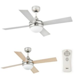 FARO 33699 – Stropní ventilátor MINI ICARIA 2xE14/8W/230V