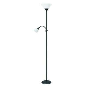 Stojací lampa 1xE27/60W/230V + 1xE14/25W