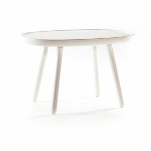 Bílý konferenční stolek z masivu EMKO Naïve, 61 x 41 cm | Bonami