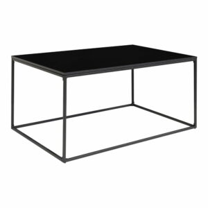 Černý konferenční stolek House Nordic Vita, 90 x 60 cm | Bonami