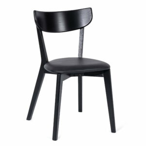 Černé jídelní židle z dubového dřeva Arch – Bonami Essentials | Bonami
