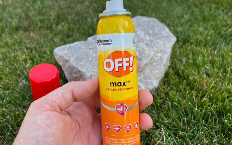 Off! Max repelent spray detail