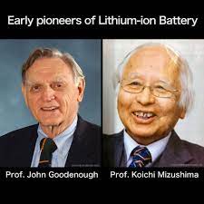 Prof. John Goodenough, Prof. Koichi Mizushima - prví priekopníci lítium-iónových batérií