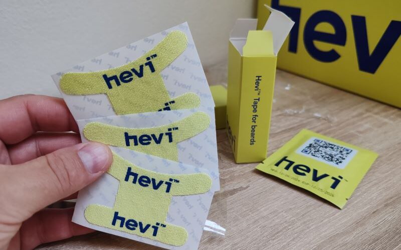 Hevi Tape páska na ústa proti chrápání - na bradu