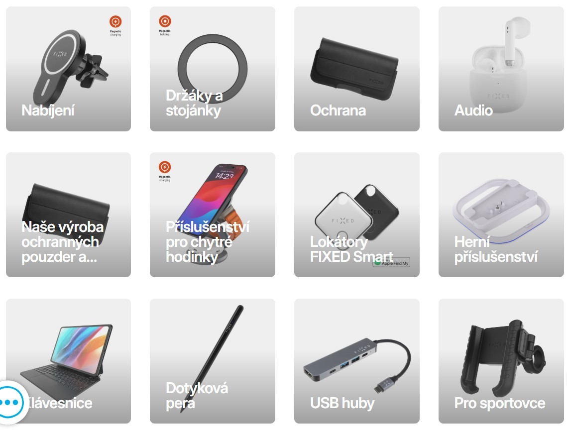 Produkty eshop FIXED